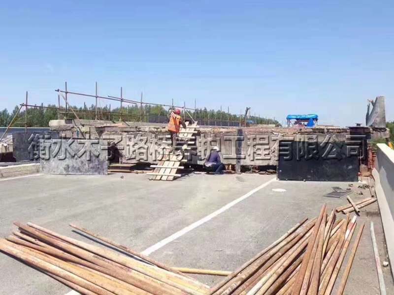 鹤岗--鹤大高速--桥梁整体增高图片4