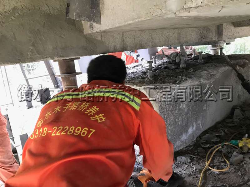 遵义--义渝黔铁路--盆式支座更换图片5