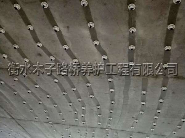 邯郸--灌胶及钢板加固